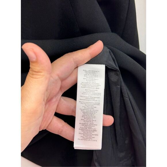 Liv Foster Strapless Twill Cocktail Mini Dress Size Small Black NWT - Picture 11 of 12